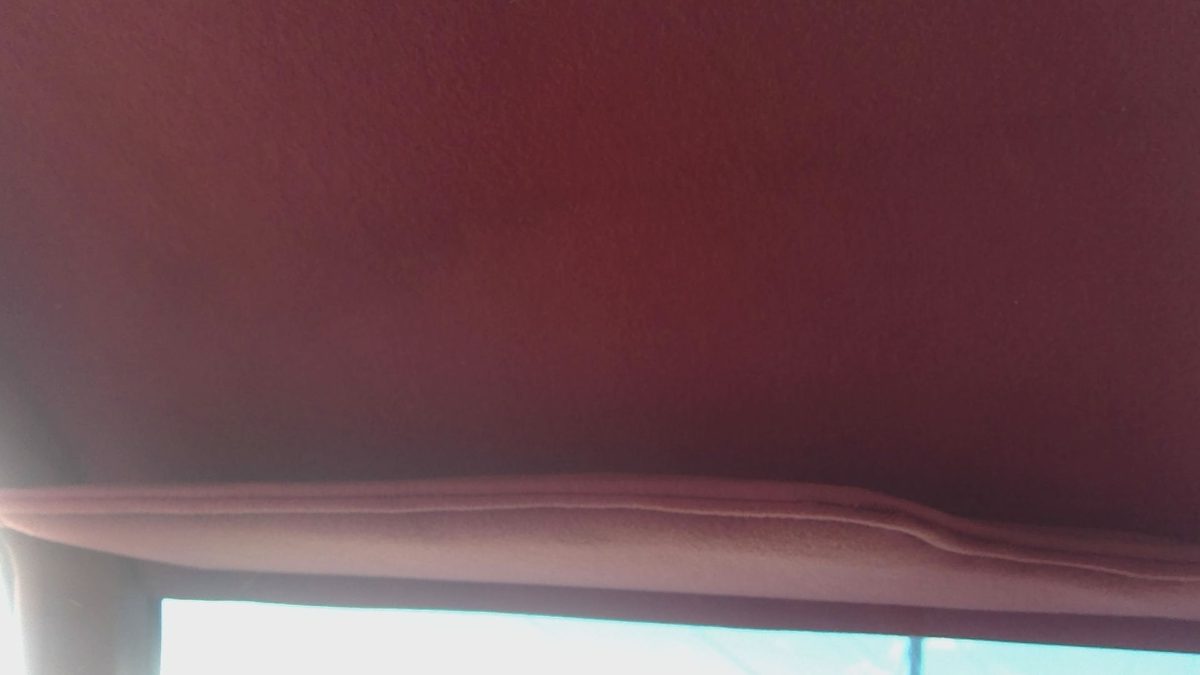 1985 Jeep Cherokee Driver Left Sun Visor Oem Red