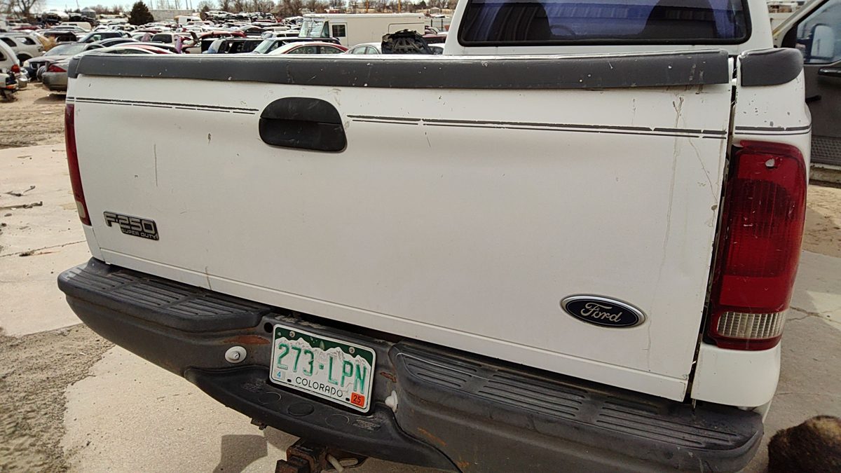 1999 Ford F250 Sd Pickup Trunk/decklid/hatch/tailgate