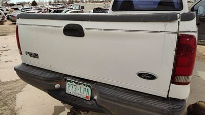 1999 Ford F250 Sd Pickup Trunk/decklid/hatch/tailgate