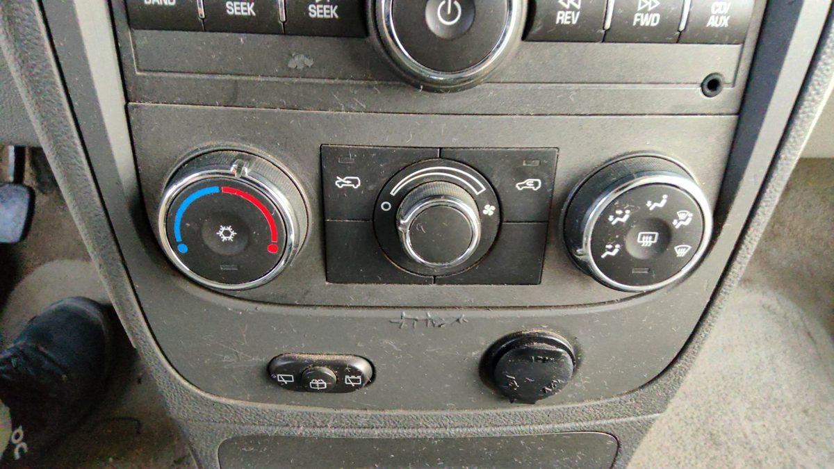 2007-2011 Chevy Hhr Temperature Control Module In Dash Heater Ac Head Unit Oem