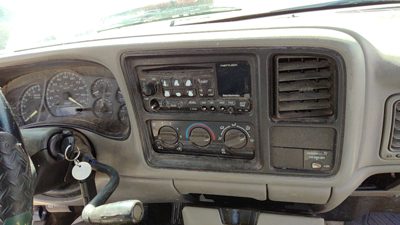 99 Silverado 1500 Trim Bezel Around Speedometer Oem Dash Surround Panel Gray 92D
