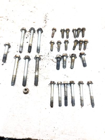 2007-2021 Toyota Tundra Set Of Bolts For Timing Cover Oem Factory Hardware 5.7L