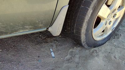 2007 Dodge Caravan Passenger Right Moulding From Fender Oem Trim Strip