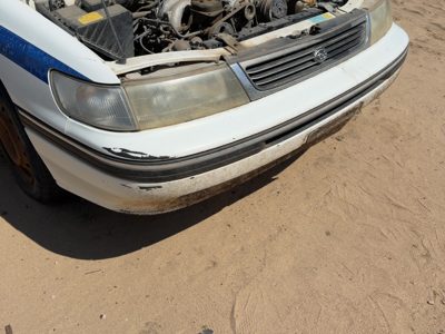 1992-1994 Subaru Legacy Rhd Front Bumper Cover Assembly Oem Without Turbo White