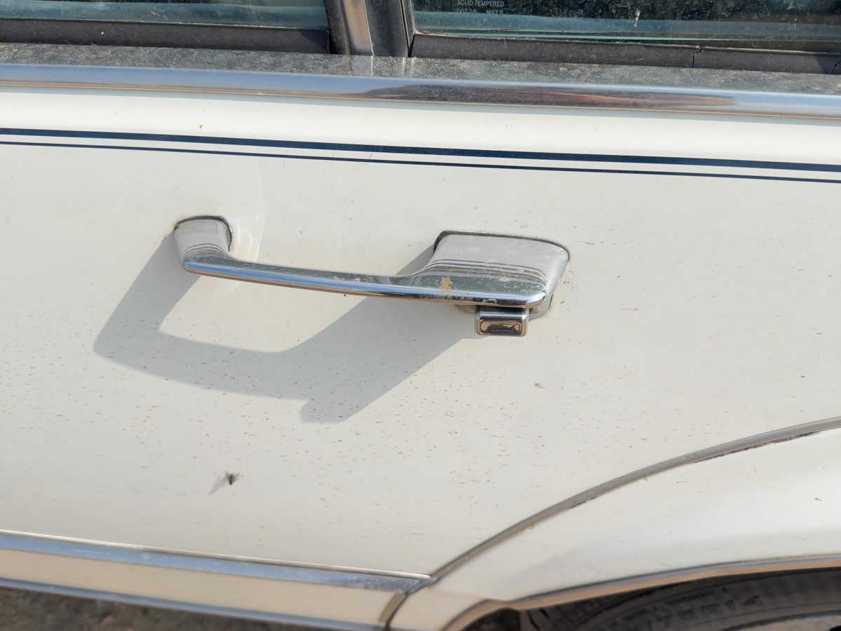 1986 Oldsmobile 98 Driver Left Rear Outside Door Handle Oem Back