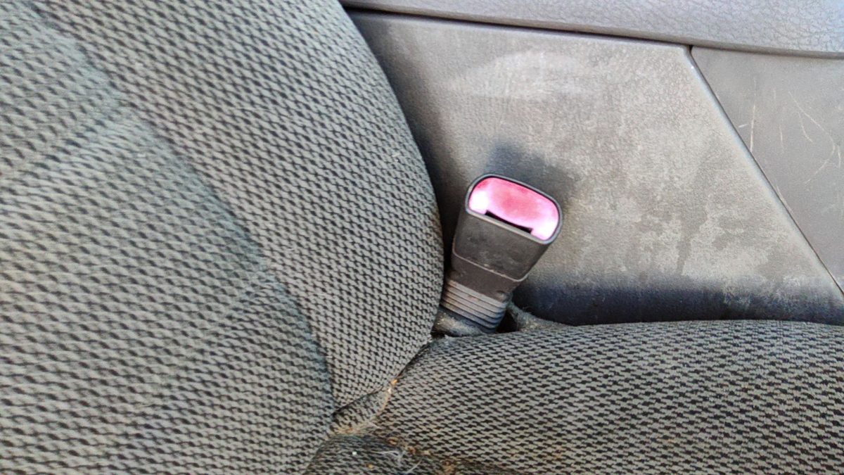 2002 Ford Explorer Passenger Right Front Seat Belt Buckle Receiver Oem Gray