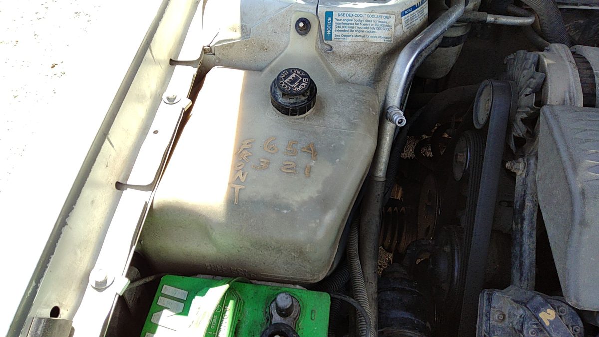 1998 Buick Lesabre Coolant Reservoir Radiator Overflow Tank Bottle Oem