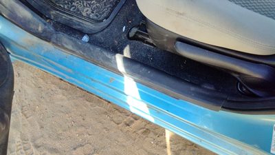 15 Nissan Versa Note Driver Left Lower Sill Step Moulding Trim Panel Charcoal G