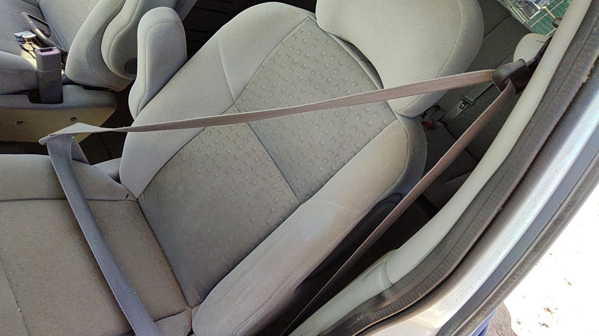 05-09 Chevy Uplander Driver Left Front Seat Belt Retractor Oem Shoulder Gray 17B