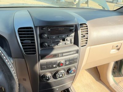 2003-2009 Kia Sorento Trim Bezel Around Radio Surround Dash Panel Oem Beige Fc
