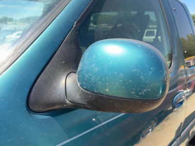 98-04 Ford F150 Driver Left Power Side Mirror Door Mounted Oem Pacific Green Ps
