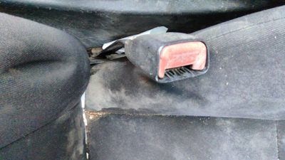 2002-2005 Dodge Neon Passenger Right Front Seat Belt Buckle Receiver Oem Black