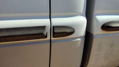 1998 Ram 1500 Driver Left Rear Moulding On Quarter Panel Oem Cab