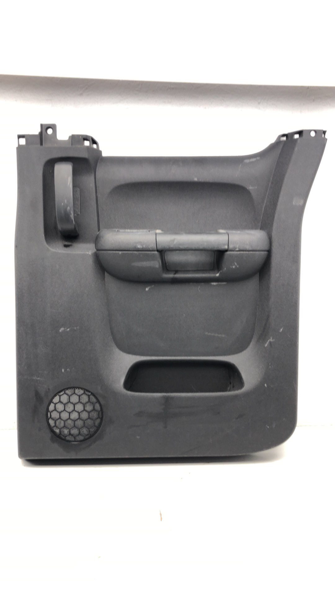 07-13 Sierra 1500 Passenger Right Rear Inside Door Trim Panel With Switches Back