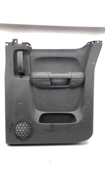 07-13 Sierra 1500 Passenger Right Rear Inside Door Trim Panel With Switches Back