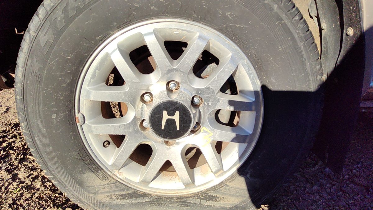 2000 2001 2002 Honda Passport 16" Aluminum Wheel Oem 12 Spoke Rim #3
