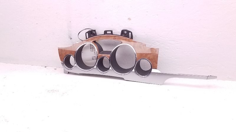 2009-2012 Buick Enclave Dash Speedometer Cluster Bezel Wood Trim 25886029