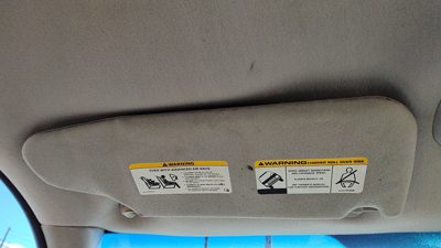 2004-2007 Jeep Liberty Driver Left Sun Visor Oem Gray D5 5Kf91bd1ac