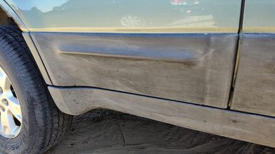 2001-07 Ford Escape Passenger Right Rear Moulding From Door Oem Back Trim Strip