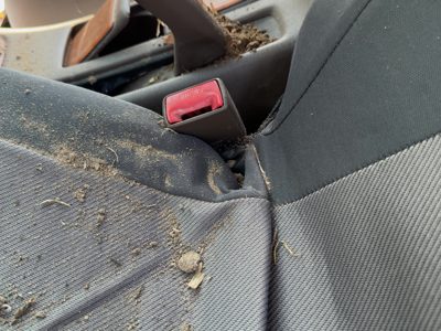 1997-2001 Toyota Camry Driver Left Front Seat Belt Buckle Receiver Oak FT4 OEM