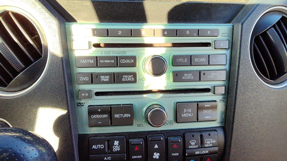 2009-2011 Honda Pilot Stock Radio Oem Factory Stereo Cd Player 39100Sza308