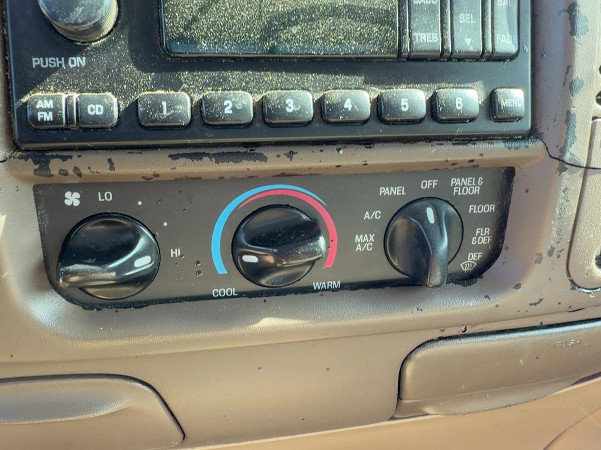 1999-2004 Ford F150 Temperature Control Module In Dash Heater Ac Head Unit Oem