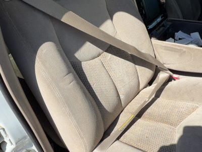 03-07 Silverado 2500 Passenger Right Front Seat Belt Retractor Shoulder Tan 52D