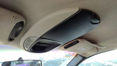 2001-2003 Dodge Caravan Center Overhead Console Oem Dome Light Map Lamp Cubby