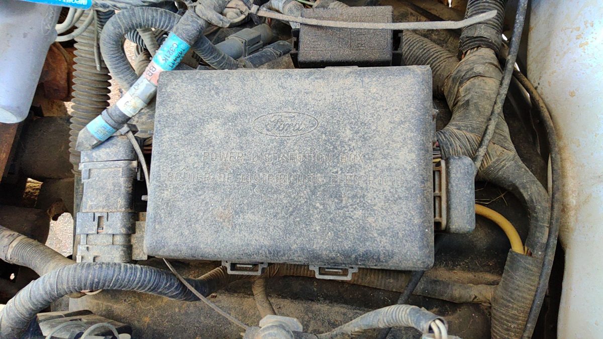 1995 Ford F150 Engine Fuse Box Power Distribution Panel Oem 5.0l