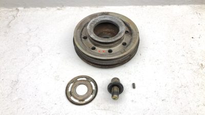 1988-1989 Acura Integra Harmonic Balancer Crankshaft Pulley With Bolt Oem