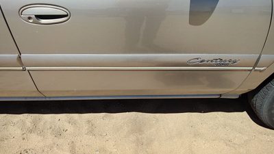 97-99 Century Passenger Right Front Moulding From Door Oem Trim Strip Gold 49U