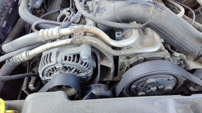 2000 Dodge Durango Mount Bracket Set For Alternator Oem