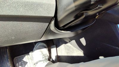 2004 Bmw X3 Lower Dash Under Column Knee Bolster Trim Panel Oem Gray 51453414558
