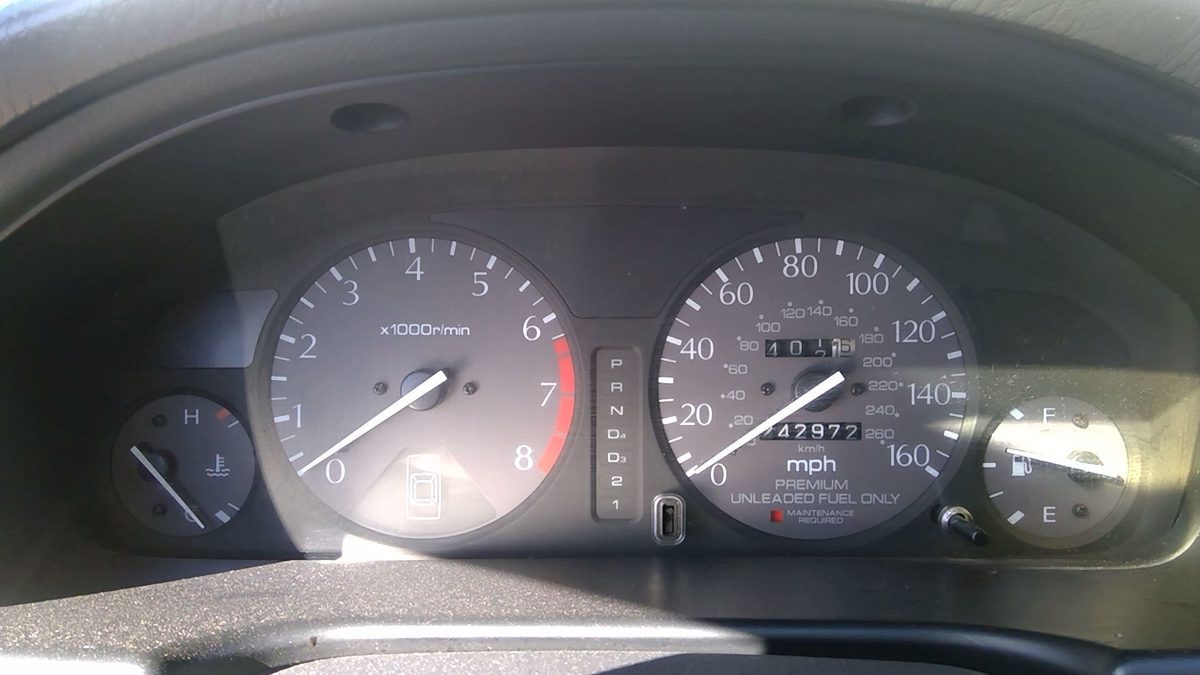 1996-1998 Acura Tl Speedometer Cluster Instrument Gauges Panel Oem Dash 78156