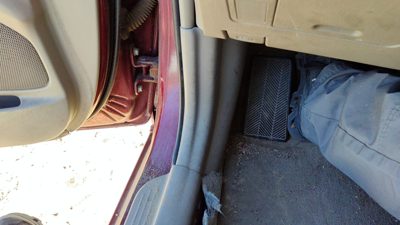2002 Toyota Camry Driver Left Lower Kick Trim Panel Oem Taupe 43