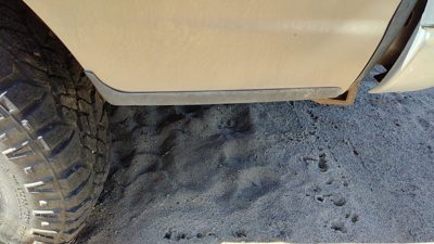 2001 Ford Expedition Driver Left Rear Moulding On Quarter Panel Oem
