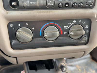 1998 Chevy S10 Blazer Temperature Control Module In Dash Heater Ac Head Unit Oem
