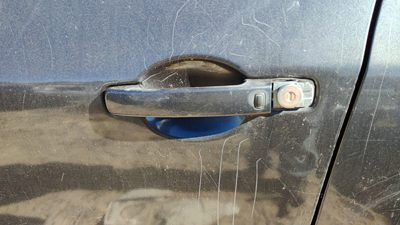 07-13 Nissan Altima Driver Left Front Outside Door Handle K50 Dark Slate 4 Door