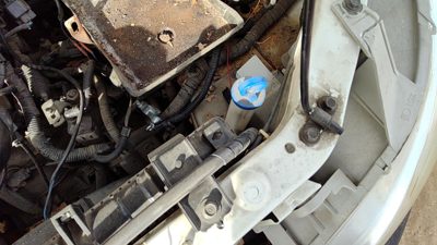 2000-2002 Kia Rio Coolant Reservoir Radiator Overflow Tank Bottle Oem