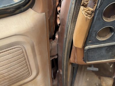 1973-1988 Chevy Silverado C20 Driver Left Upper Lower Door Hinge Pair Set Oem