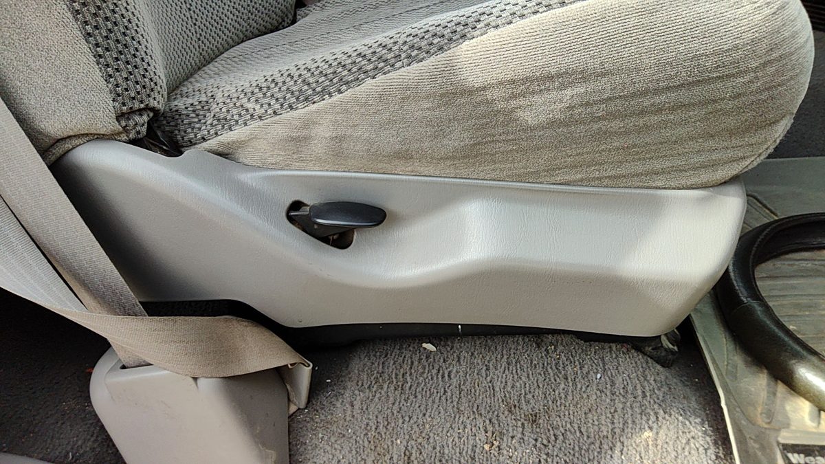 1999 Ford F150 Passenger Right Side Seat Trim Panel Oem Gray
