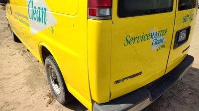 1996-2002 Express Van 2500 Driver Left Rear Moulding On Quarter Panel Oem Yellow