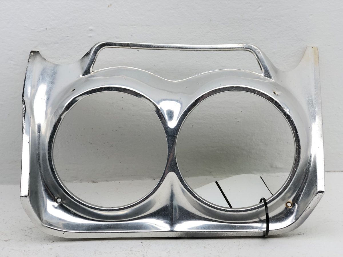 62 Impala Passenger Right Front Chrome Headlight Door Trim Surround Panel 4 Door
