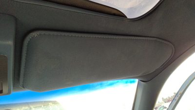 1989 Olds Cutlass Calais Passenger Right Sun Visor Oem Blue 2 Door