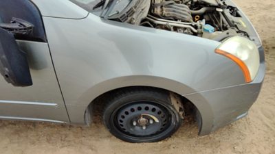 2007-2012 Nissan Sentra Passenger Right Front Fender Oem Gray K36 2.0L