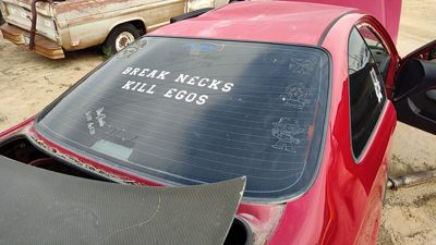 2000 Honda Civic Back Glass/window