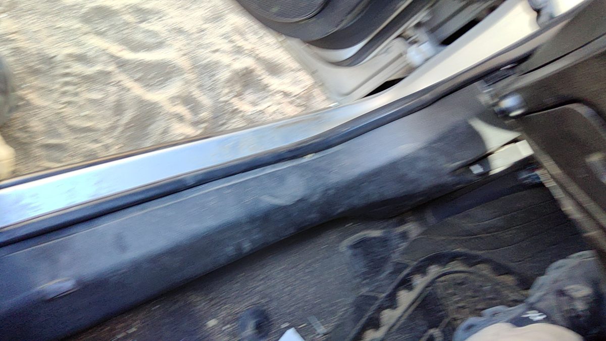 2013 Chevy Cruze Driver Left Lower Kick Trim Panel Oem Black Afo