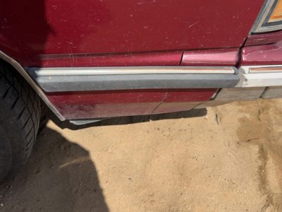 1988 Olds 88 Passenger Right Moulding From Fender Oem Trim Strip