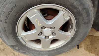 07-09 Grand Vitara Xl-7 16 Aluminum Wheel Oem Factory 5 Spoke Rim #2 4231078j00