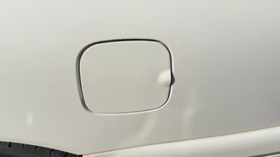 1997-2005 Buick Century Fuel Tank Door With Hinge Gas Lid Oem Filler White